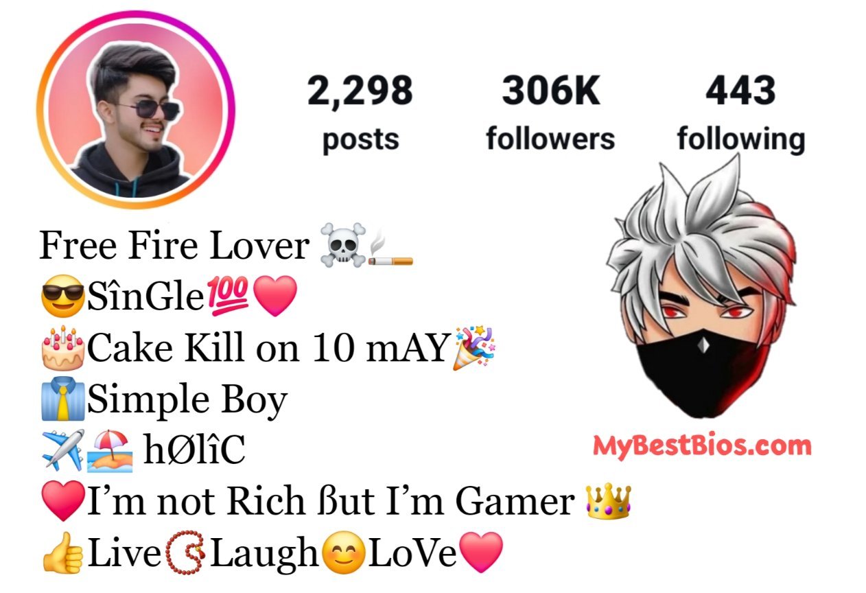 Free Fire Instagram Bio