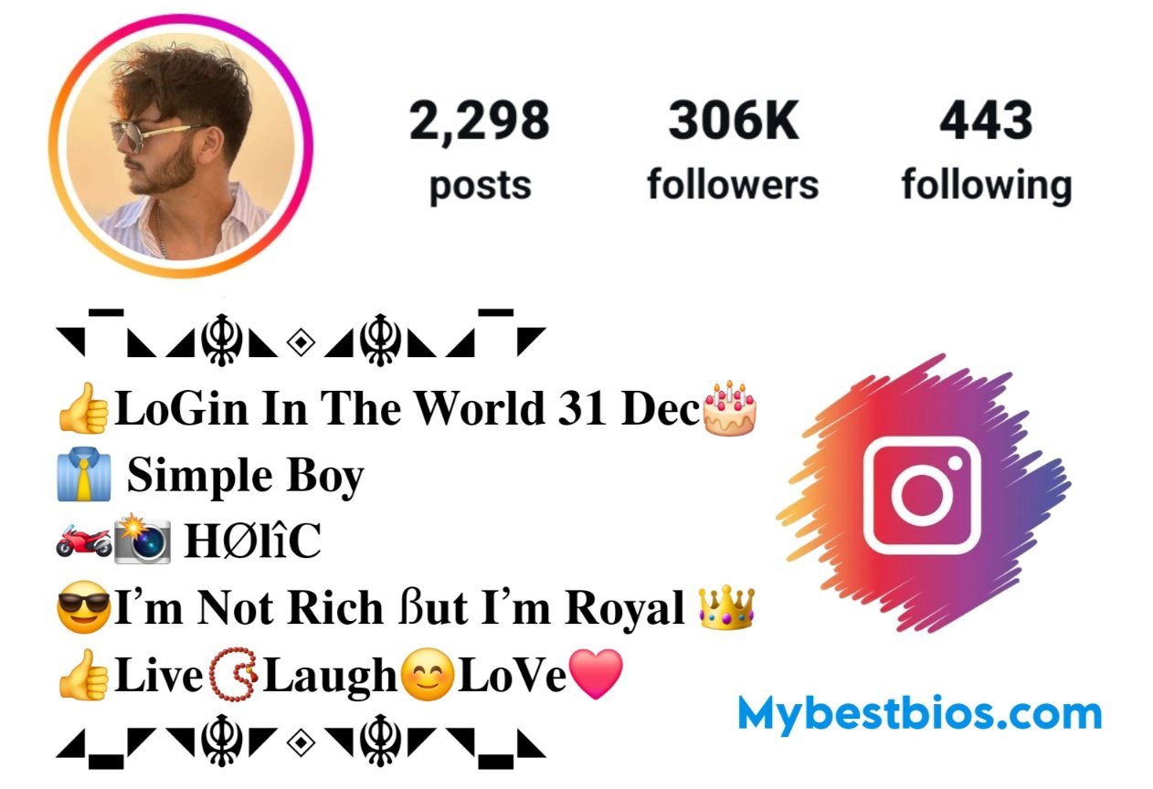 Instagram VIP Bio Stylish Font