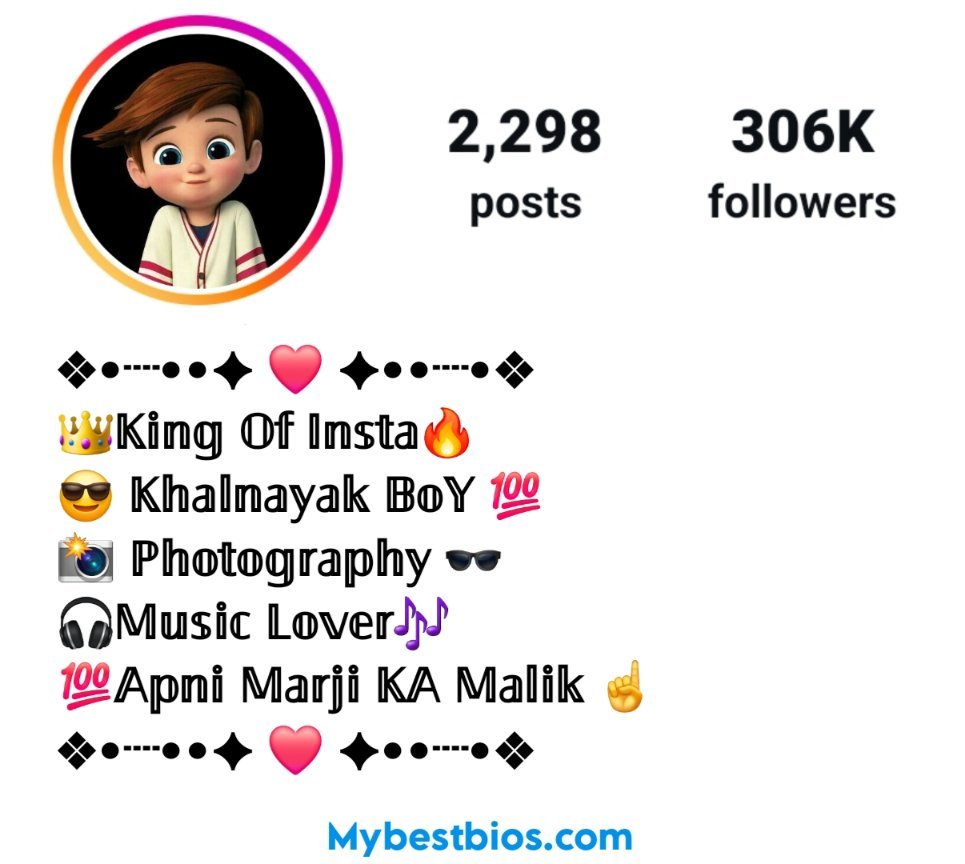 Instagram VIP Bio Font Styles