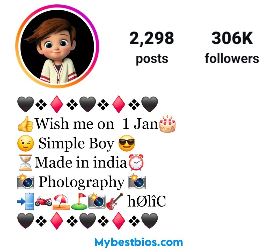 Instagram VIP Bio Stylish Font