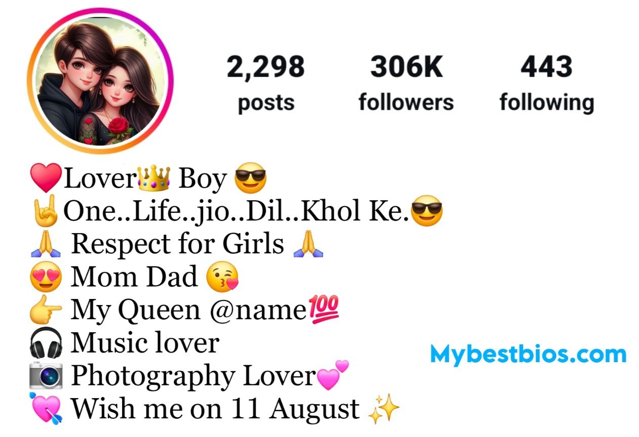 Love Bio For Instagram