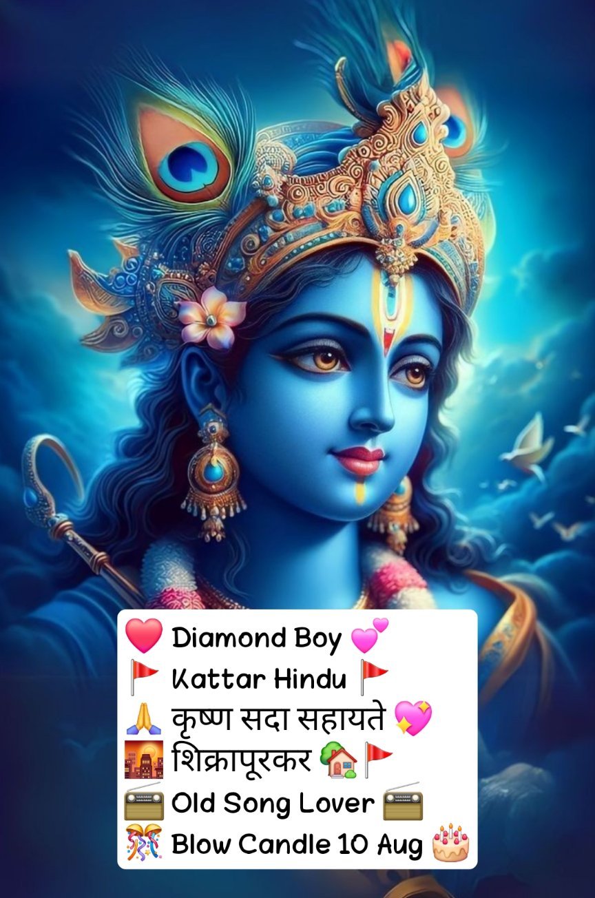 Radhe Krishna Bio For Instagram