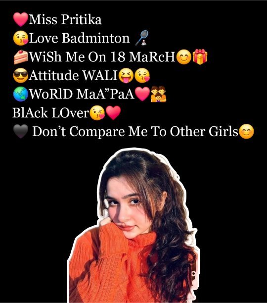 Instagram Bio For Girls